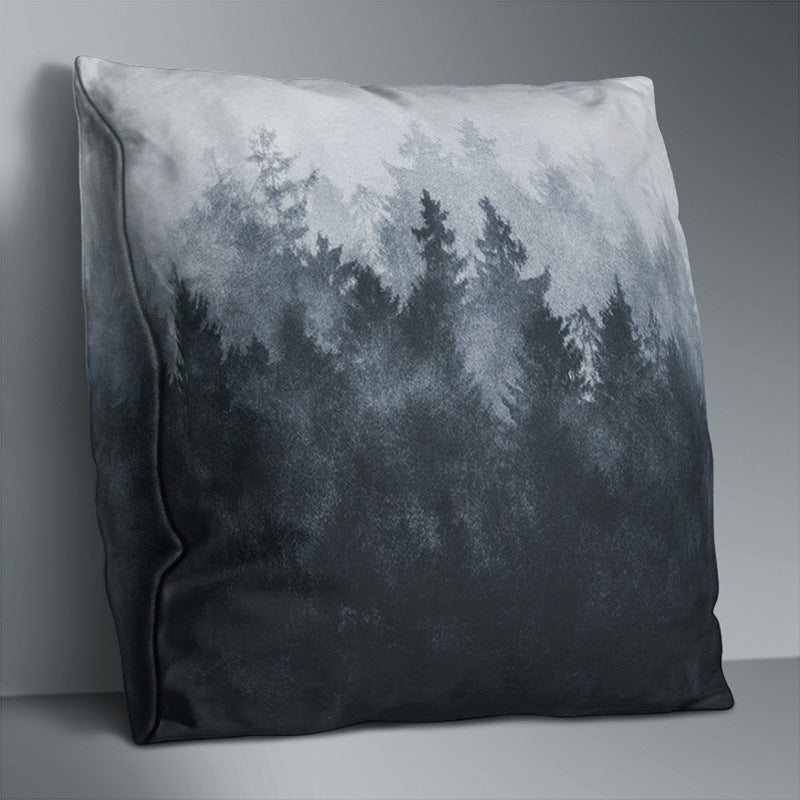 HKM-179731 Modern Simple Pattern Polyester Throw Pillowcase - 45cm