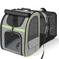 HKM-179795 Portable Extendable Cat Backpack with Thickened Fleece Mat – Multiple Colors Available