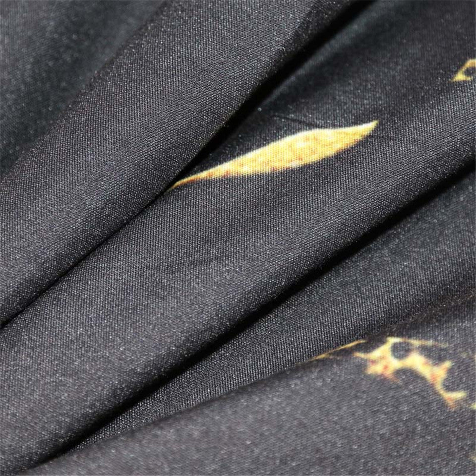 HKM-179923 Colorful Marble Print Polyester Quilt Cover for 2.0m Bed