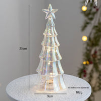 HKM-180051 Christmas Table and Window Decoration Night Lights - Various Designs Including Angel, Tree, Snowman, and More