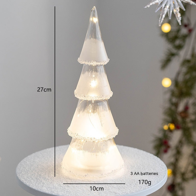 HKM-180051 Christmas Table and Window Decoration Night Lights - Various Designs Including Angel, Tree, Snowman, and More