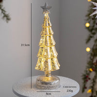 HKM-180051 Christmas Table and Window Decoration Night Lights - Various Designs Including Angel, Tree, Snowman, and More
