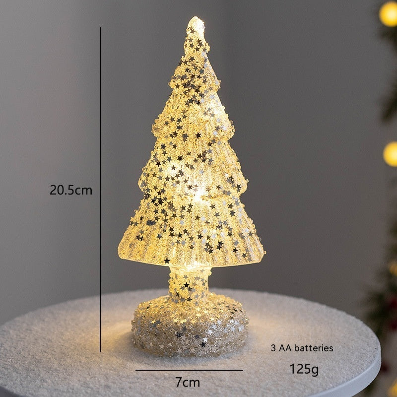HKM-180051 Christmas Table and Window Decoration Night Lights - Various Designs Including Angel, Tree, Snowman, and More