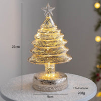 HKM-180051 Christmas Table and Window Decoration Night Lights - Various Designs Including Angel, Tree, Snowman, and More