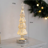 HKM-180051 Christmas Table and Window Decoration Night Lights - Various Designs Including Angel, Tree, Snowman, and More