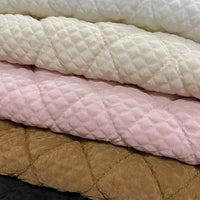 HKM-180435 3D Embossed Geometric Fabric for Fashion and Decor - 100% Polyester, 140CM Width