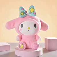 HKM-180435 Anime Elephant Bear Rabbit Soft Weighted Plush Toy Pillow - 25cm Unisex Stuffed Animal