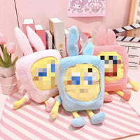 HKM-180435 Anime Elephant Bear Rabbit Soft Weighted Plush Toy Pillow - 25cm Unisex Stuffed Animal