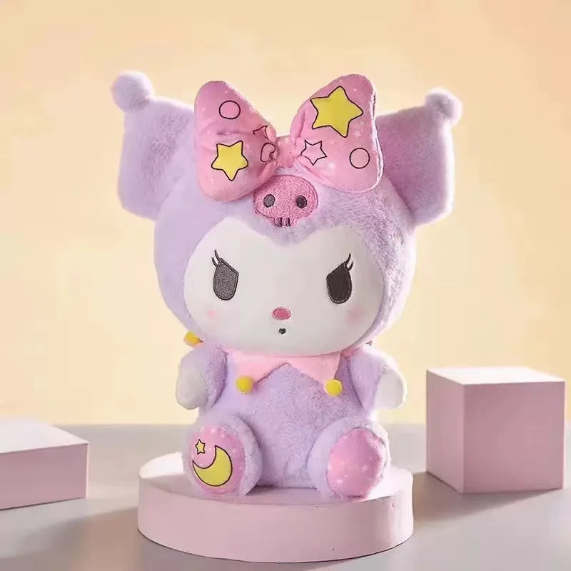 HKM-180435 Anime Elephant Bear Rabbit Soft Weighted Plush Toy Pillow - 25cm Unisex Stuffed Animal