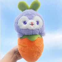 HKM-180435 Anime Elephant Bear Rabbit Soft Weighted Plush Toy Pillow - 25cm Unisex Stuffed Animal