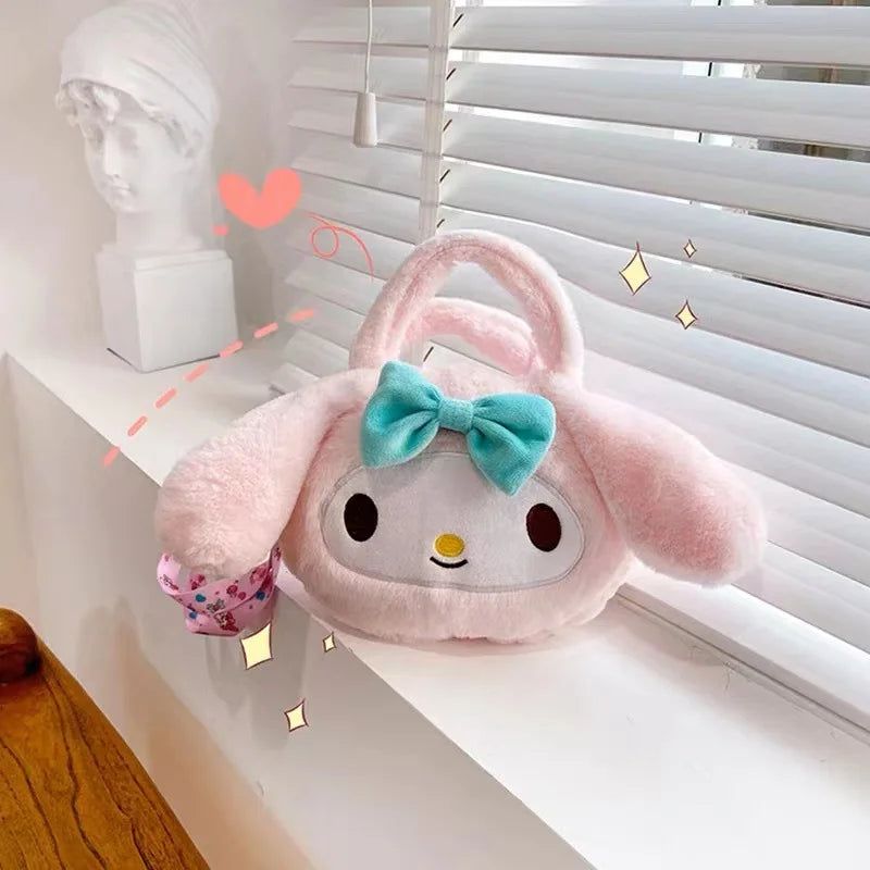 HKM-180435 Anime Elephant Bear Rabbit Soft Weighted Plush Toy Pillow - 25cm Unisex Stuffed Animal
