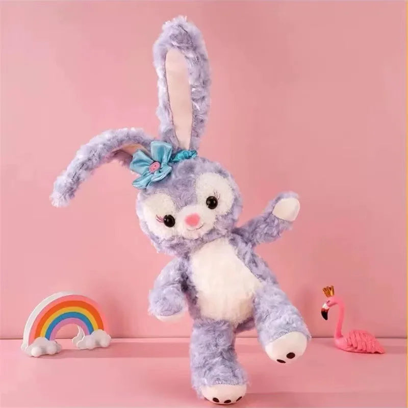 HKM-180435 Anime Elephant Bear Rabbit Soft Weighted Plush Toy Pillow - 25cm Unisex Stuffed Animal