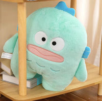 HKM-180435 Anime Elephant Bear Rabbit Soft Weighted Plush Toy Pillow - 25cm Unisex Stuffed Animal