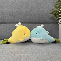 HKM-180435 Anime Elephant Bear Rabbit Soft Weighted Plush Toy Pillow - 25cm Unisex Stuffed Animal