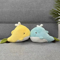 HKM-180435 Anime Elephant Bear Rabbit Soft Weighted Plush Toy Pillow - 25cm Unisex Stuffed Animal