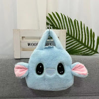HKM-180435 Anime Elephant Bear Rabbit Soft Weighted Plush Toy Pillow - 25cm Unisex Stuffed Animal