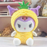 HKM-180435 Anime Elephant Bear Rabbit Soft Weighted Plush Toy Pillow - 25cm Unisex Stuffed Animal