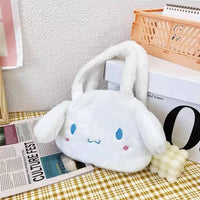HKM-180435 Anime Elephant Bear Rabbit Soft Weighted Plush Toy Pillow - 25cm Unisex Stuffed Animal
