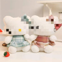 HKM-180435 Anime Elephant Bear Rabbit Soft Weighted Plush Toy Pillow - 25cm Unisex Stuffed Animal