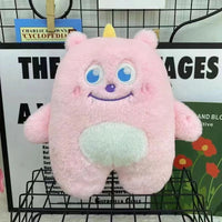 HKM-180435 Anime Elephant Bear Rabbit Soft Weighted Plush Toy Pillow - 25cm Unisex Stuffed Animal