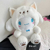 HKM-180435 Anime Elephant Bear Rabbit Soft Weighted Plush Toy Pillow - 25cm Unisex Stuffed Animal