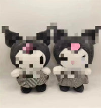 HKM-180435 Anime Elephant Bear Rabbit Soft Weighted Plush Toy Pillow - 25cm Unisex Stuffed Animal
