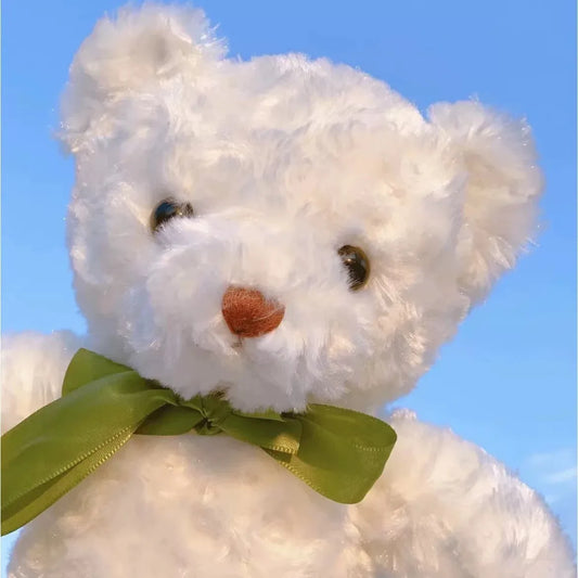 KTX-180435 Anime Elephant Bear Rabbit Soft Weighted Plush Toy Pillow - 25cm Unisex Stuffed Animal