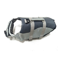 HKM-180435 Pet Life Jacket Vest for Safety on Water, Available in Rose Red and Silver Grey, Sizes XS to L