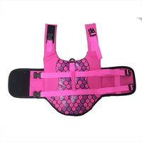 HKM-180435 Pet Life Jacket Vest for Safety on Water, Available in Rose Red and Silver Grey, Sizes XS to L