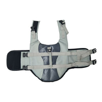 HKM-180435 Pet Life Jacket Vest for Safety on Water, Available in Rose Red and Silver Grey, Sizes XS to L