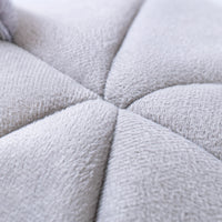 HKM-180563 Cozy Enclosed Cat Bed Nest Made of Arctic Velvet and Plush for Warm Sleep