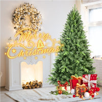 HKM-180883 6ft Artificial Green Christmas Tree with 1339 Mixed Branch Tips