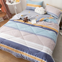 HKM-181075 Double-Sided Cotton Summer Cool Air Conditioning Quilt in Multiple Sizes and Designs