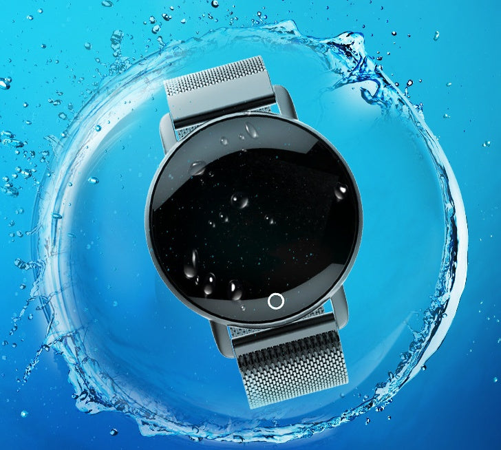 HKM-181267 Smart Health Wristband with Heart Rate Monitoring and Sleep Analysis - 1.3 Inch Silicone Design