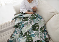 HKM-181651 European Style Cotton Sofa Towel in Various Sizes