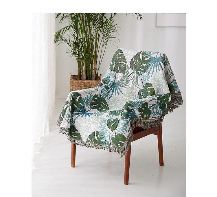HKM-181651 European Style Cotton Sofa Towel in Various Sizes