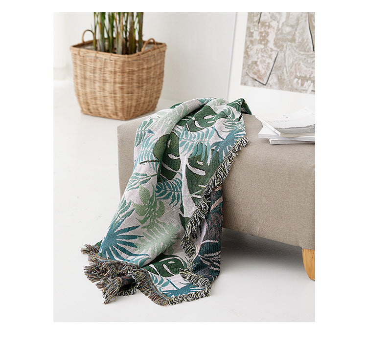 HKM-181651 European Style Cotton Sofa Towel in Various Sizes