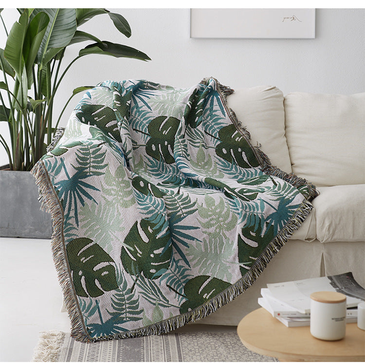 HKM-181651 European Style Cotton Sofa Towel in Various Sizes