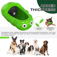 HKM-181779 Interactive Bug Shaped Dog Chew Toy - Durable TPR Squeaky, Bite Resistant for Medium to Large Dogs
