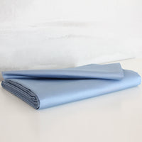 HKM-181907 Cotton Satin Bed Sheets in Various Colors and Sizes, Includes 2 Pillowcases