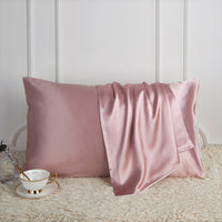 HKM-182227 Pure Mulberry Silk Pillowcase in Multiple Colors - Elegant and Soft Texture