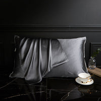 HKM-182227 Pure Mulberry Silk Pillowcase in Multiple Colors - Elegant and Soft Texture