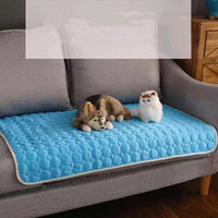 HKM-182675 Cooling Pet Blanket Mat for Dogs and Cats - Breathable, Washable, Multiple Sizes Available