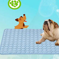 HKM-182675 Cooling Pet Blanket Mat for Dogs and Cats - Breathable, Washable, Multiple Sizes Available