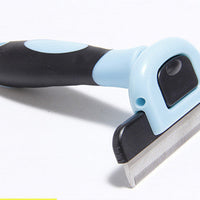 HKM-182675 Removable ABS Hair Removal Comb for Long-Haired Dogs - Blue and Pink Sizes Available