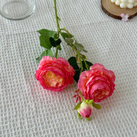 HKM-182675 Silk Pink Peony Artificial Flower for Home Decor and Wedding Arrangements