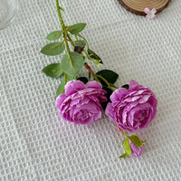 HKM-182675 Silk Pink Peony Artificial Flower for Home Decor and Wedding Arrangements