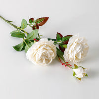 HKM-182675 Silk Pink Peony Artificial Flower for Home Decor and Wedding Arrangements