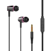 HKM-182803 Luminous In-Ear Headphones with Microphone for Gaming and Music