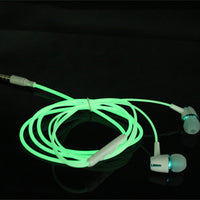 HKM-182803 Luminous In-Ear Headphones with Microphone for Gaming and Music